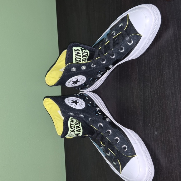 Converse Black and Yellow Superhero High-Tops - Picture 4 of 9